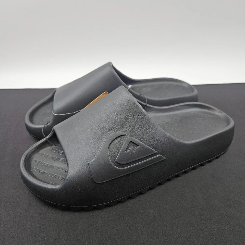 Quiksilver Cloudbreak Mens Black Slide Sandals EVA Foam Slip On CQ10007M-BKM 13